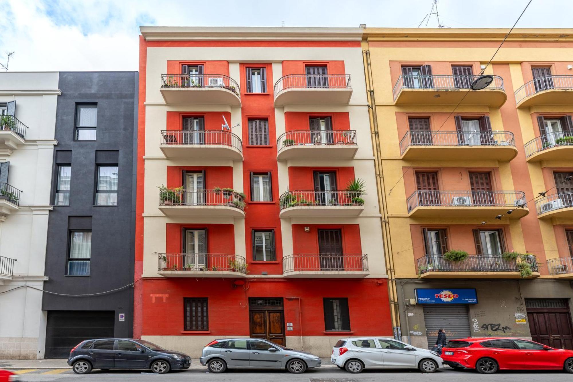 100Mq Maison Paradise - Central & Elegant Apt Bari Exteriör bild